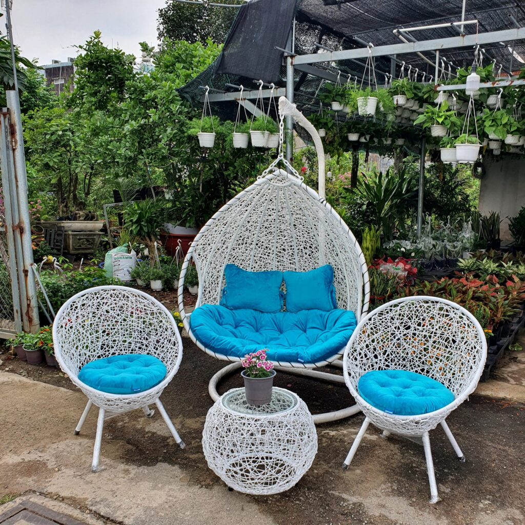 20+ Mẫu ghế ngồi xích đu trong nhà và sân vườn được ưa chuộng nhất hiện nay