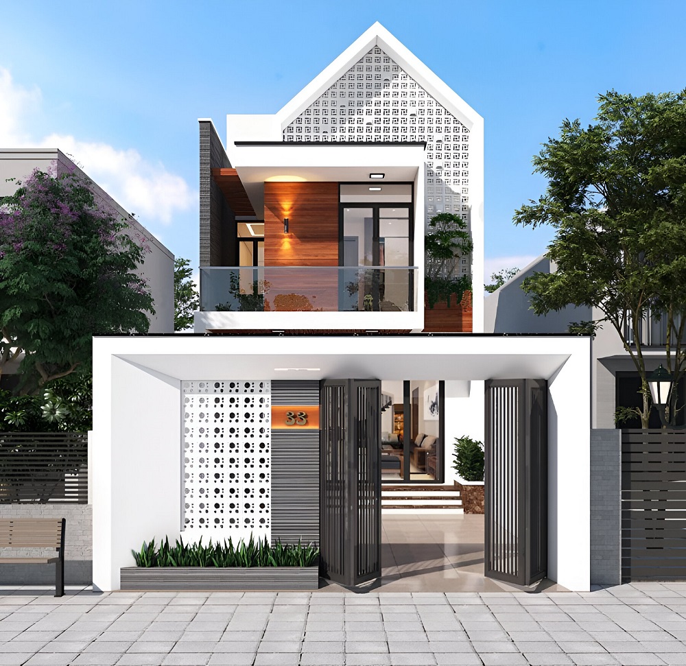 Góc tư vấn: Kích thước cổng nhà vườn chuẩn phong thủy