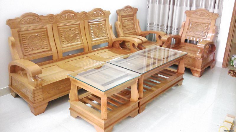 Đặc điểm nhận biết bộ bàn ghế gỗ phòng khách giá 5 triệu