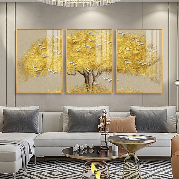 Những bức tranh phòng khách cao cấp sẽ khiến căn phòng của bạn thêm sang trọng và ấn tượng. Với chất liệu và kiểu dáng độc đáo, mỗi bức tranh đều mang đến cho không gian của bạn một cái nhìn mới lạ và đẳng cấp hơn.