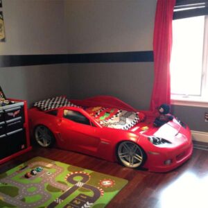 Độc lạ những mẫu giường hình chiếc xe ô tô khiến các bé mê mẩn